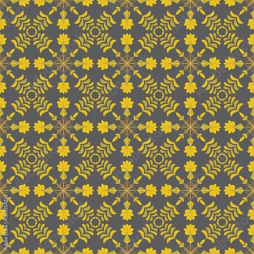seamless damask pattern