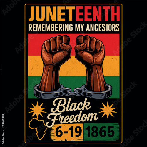 Juneteenth Celebrating Black Freedom 1865 African American