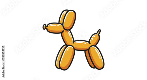 Balloon animal dog toy festive decoration party
