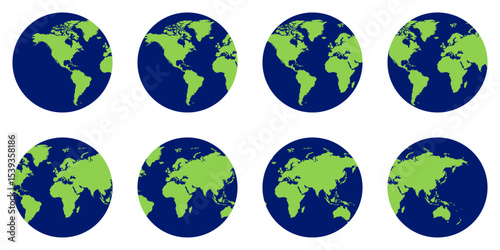 World map background perfect for travel, education, or business themes. Great for presentations, blogs, and global concepts. Ideal for your next creative project. Dark blue and dark green earth.