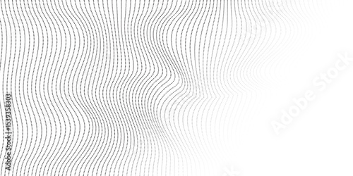 Dotted gradient halftone background. Horizontal seamless dots pattern in pop art style. Abstract modern stylish texture. Vector illustration.
