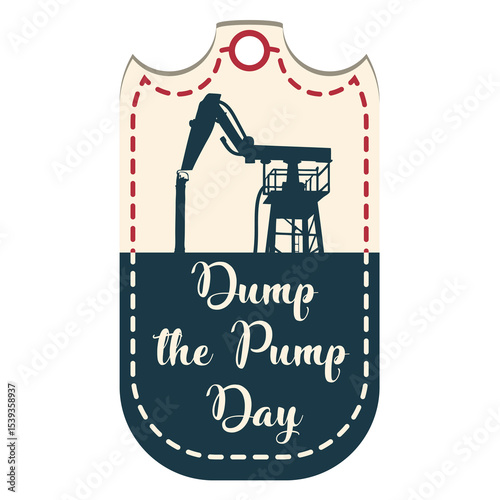 Dump the Pump Day date label