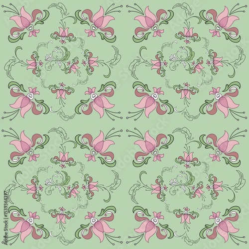 seamless floral pattern