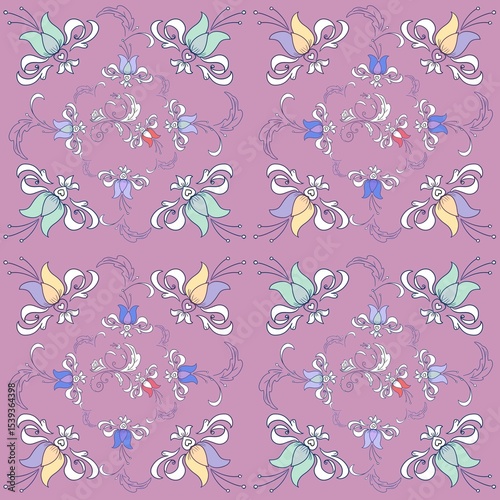seamless floral pattern