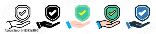 Protect icon multiple style 