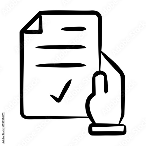 Delivery Receipt Icon