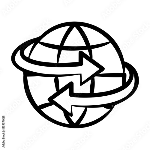Export Import Icon