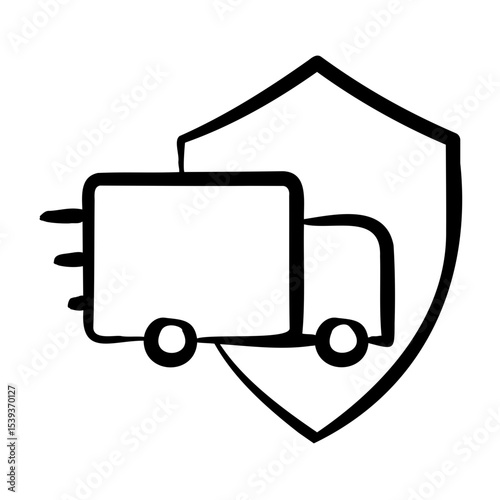 Secure Delivery Icon