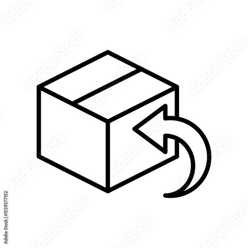 Return and Refund Icon vector design templates simple and modern concept isolated on white background