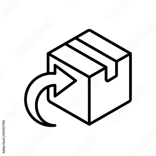 Return and Refund Icon vector design templates simple and modern concept isolated on white background