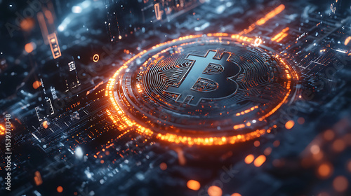 Digital Gold Collection: Bitcoin Coins, Blockchain Tech & Futuristic Assets for Crypto Investors