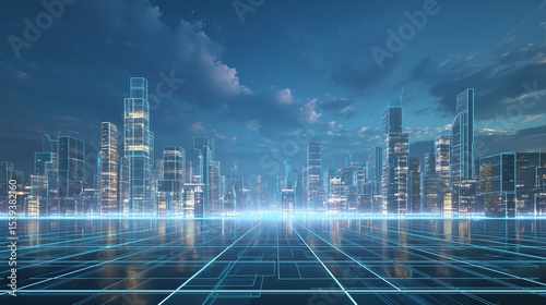 abstract blue background