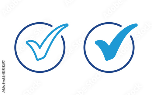 check mark icon, check mark sign vector	