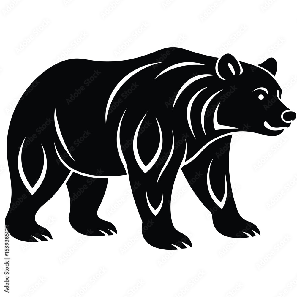 Obraz premium bear vector ianimal