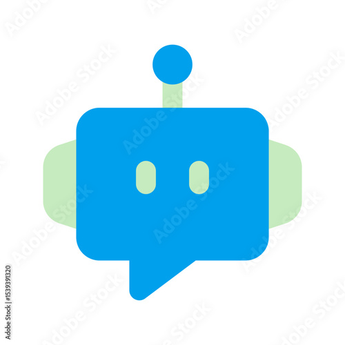 chatbot duo tone icon