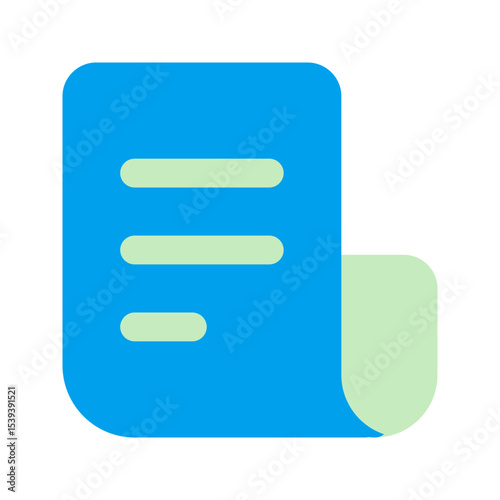 receipt duo tone icon