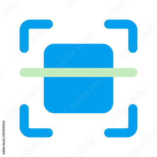 scanner duo tone icon