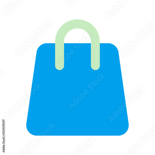 shopping bag duo tone icon