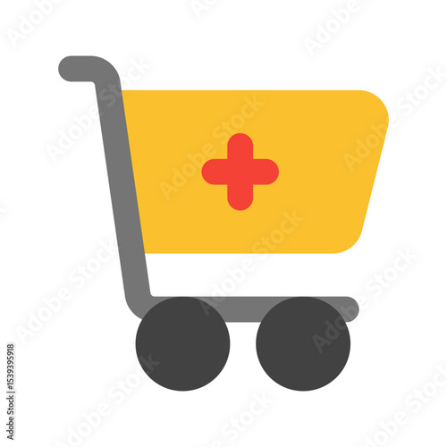 add to cart flat icon