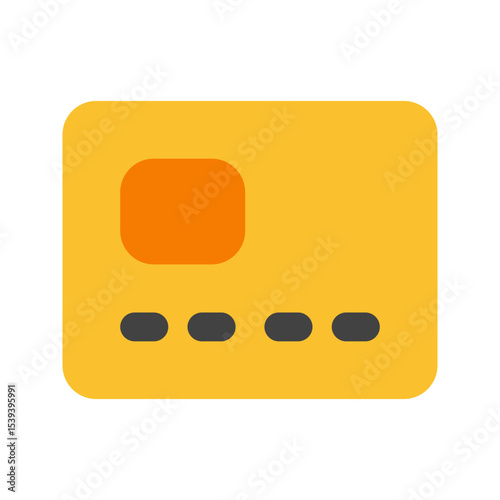 credit card flat icon
