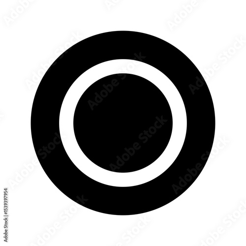 coin glyph icon