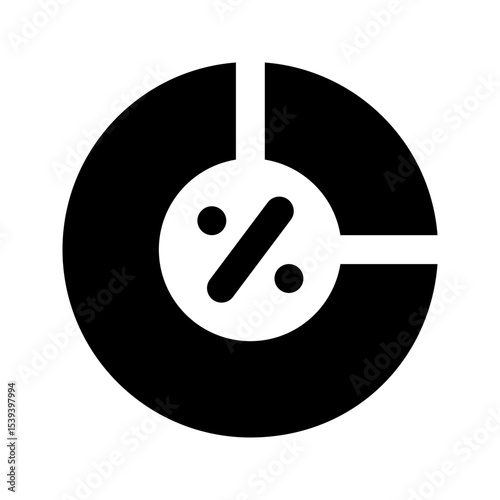 dividends glyph icon