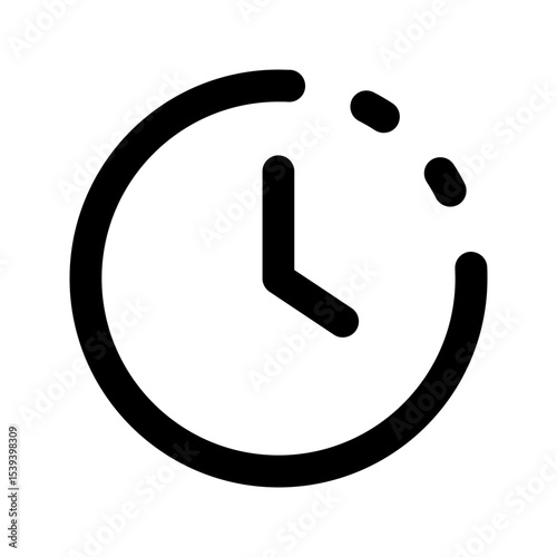 timer glyph icon