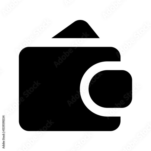 wallet glyph icon