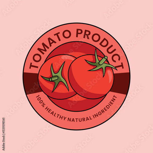 Tomato Vegetable Vector Illustration Design