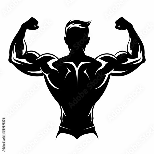 silhouette of a man