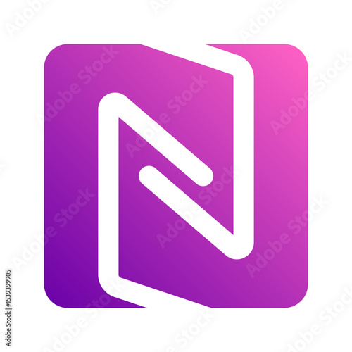 nfc gradient icon