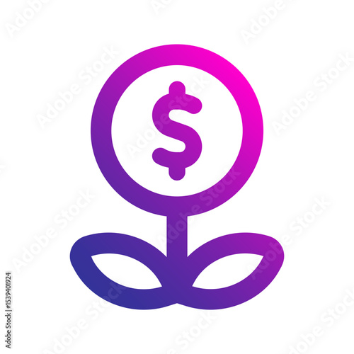 invest gradient icon