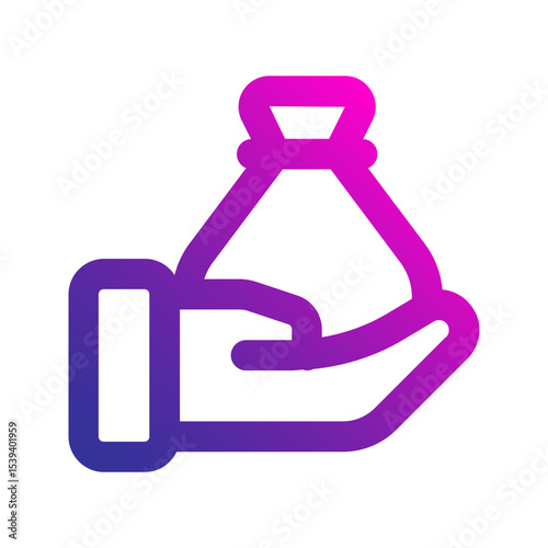 loan gradient icon