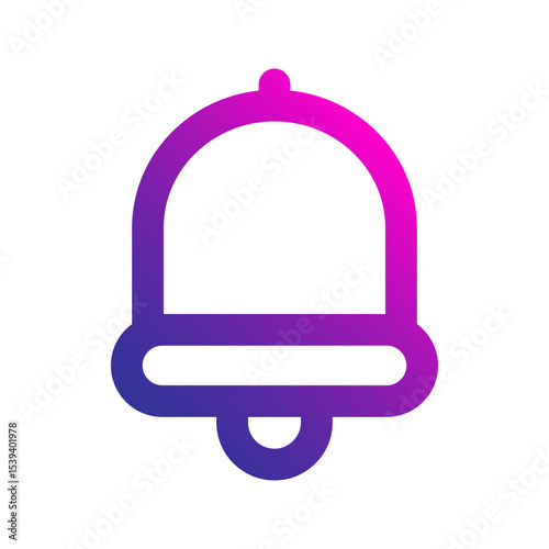 notification gradient icon