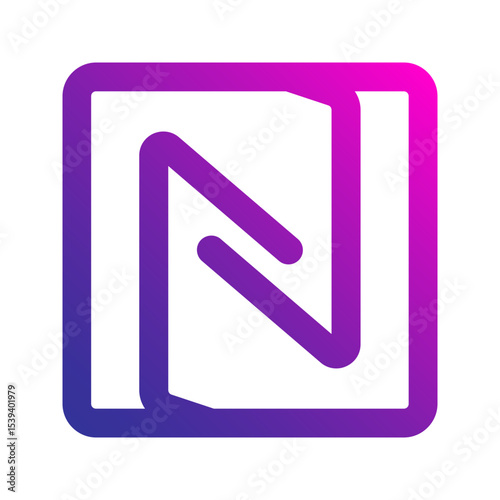 nfc gradient icon