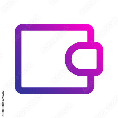 wallet gradient icon