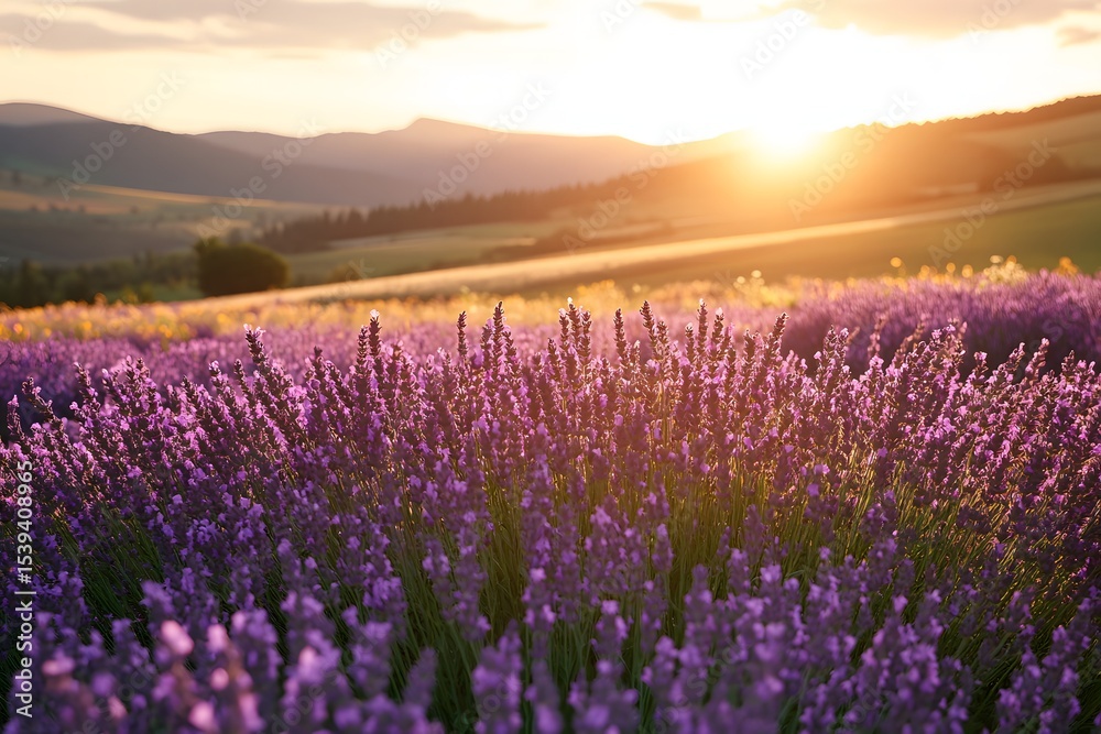 Obraz premium Farming with Natural Pesticides Organic farms using essential oils neem oil or other natural methods to control pests 