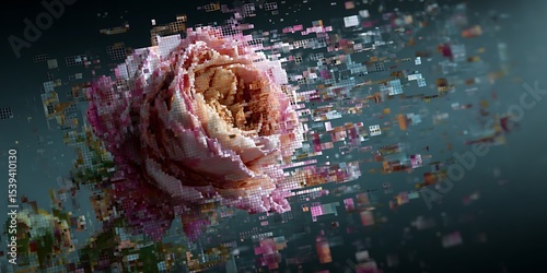 Stunning Rose Petal Explosion A Breathtaking Floral Photograph