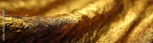 Textured golden fabric with a rich and luxurious appearance, perfect for backgrounds.