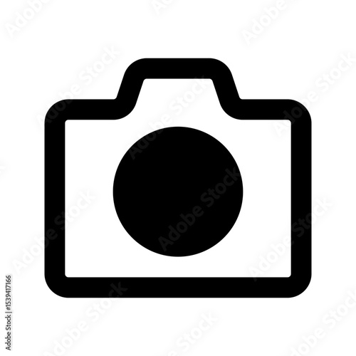 camera line icon