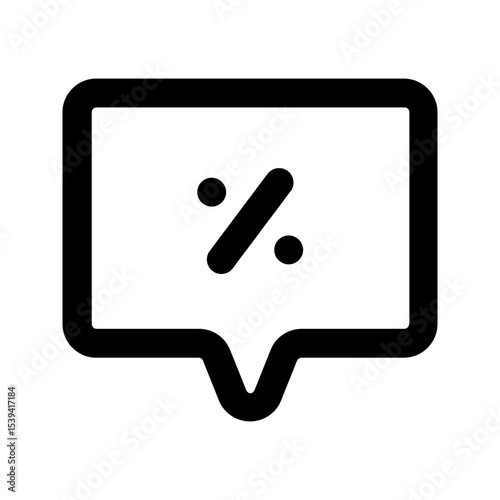 discount line icon