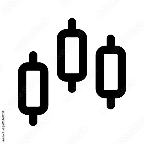 stock market line icon