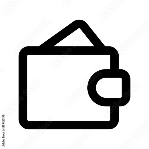 wallet line icon