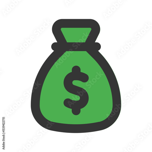 budget outline fill icon