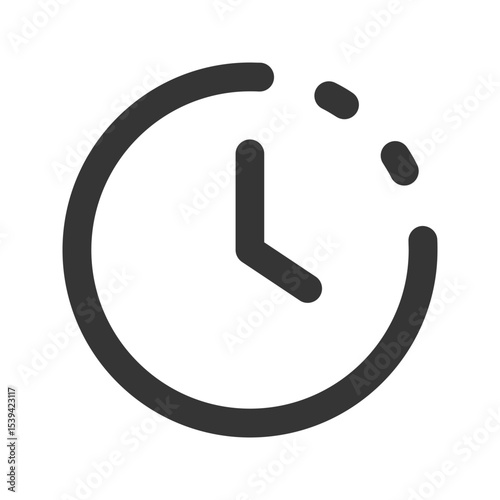 timer outline fill icon