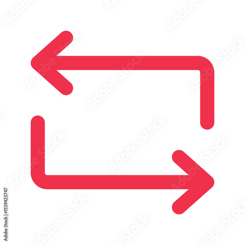 exchange outline fill icon