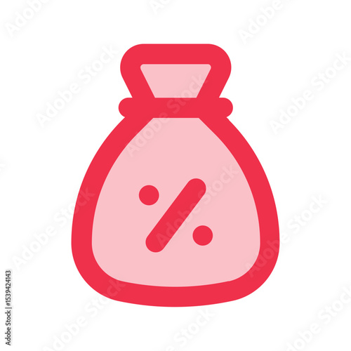 tax outline fill icon