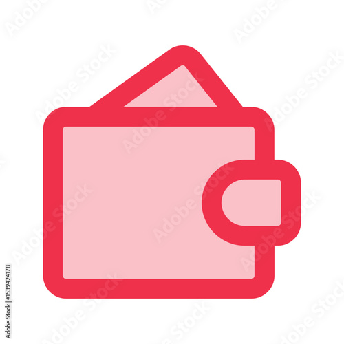 wallet outline fill icon