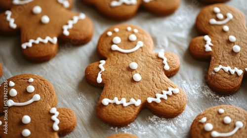 Festive gingerbread cookies (1)