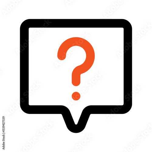 faq line color icon